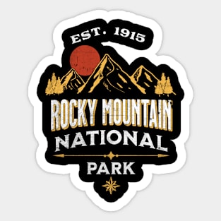 Rocky Mountain National Park Sticker